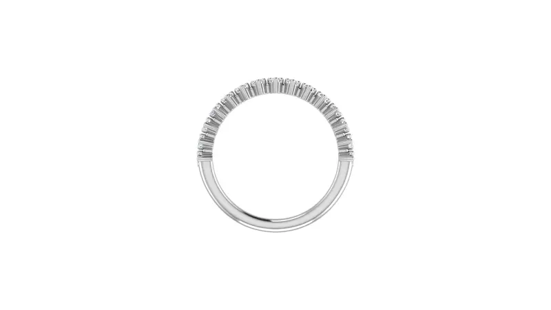Platinum Aniya Pave Band