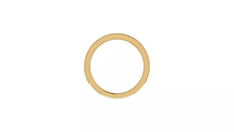 14K Yellow Gold Adelyn Pave Band