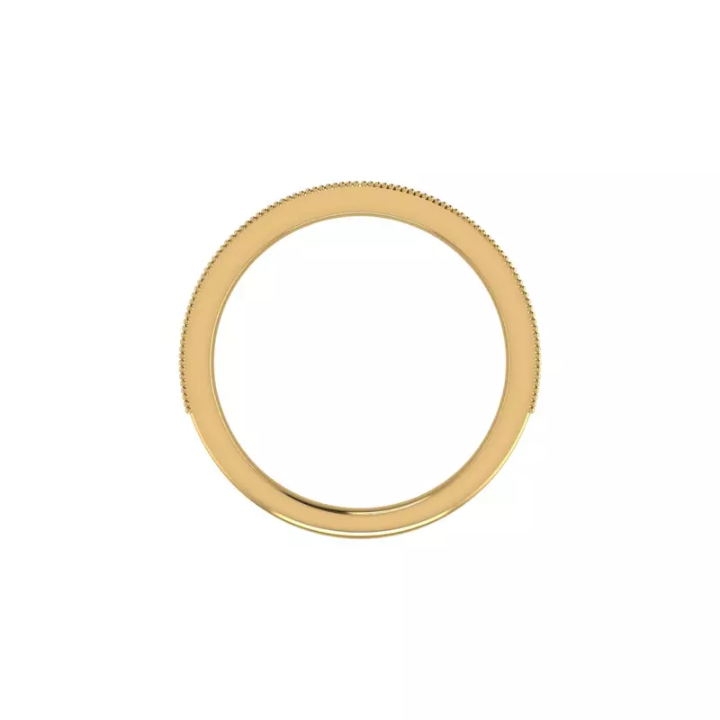 18K Yellow Gold Zuri Pave Band