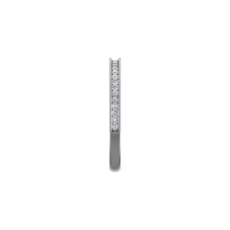 Platinum Brooke Pave Band