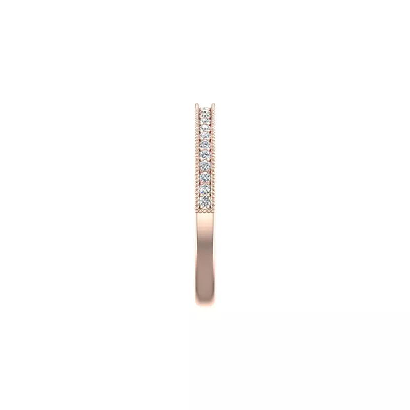 14K Rose Gold Ariyah Pave Band
