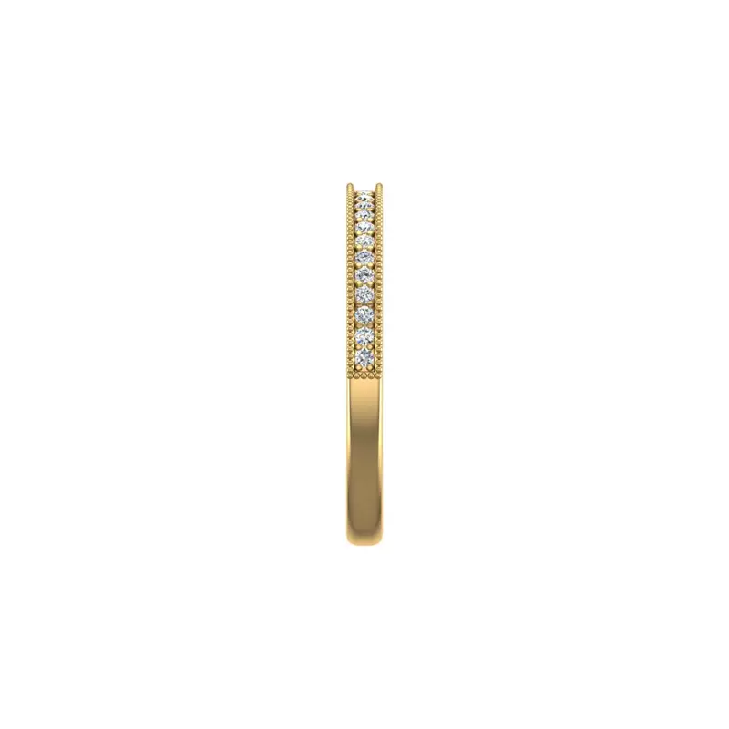 18K Yellow Gold Ariyah Pave Band