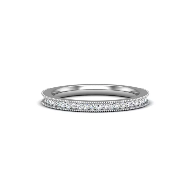 14K White Gold Veronica Pave Band