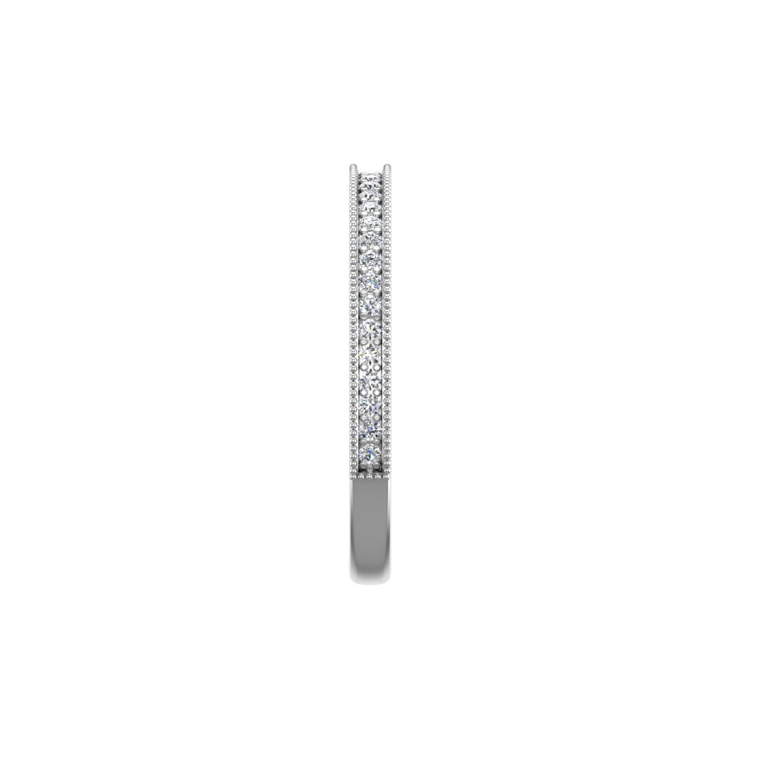 14K White Gold Veronica Pave Band