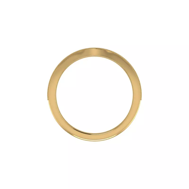 18K Yellow Gold Lilith Pave Band