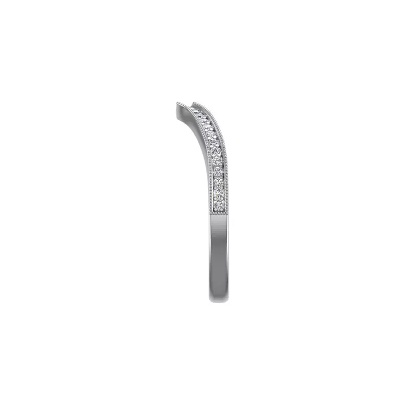 Platinum Lilith Pave Band