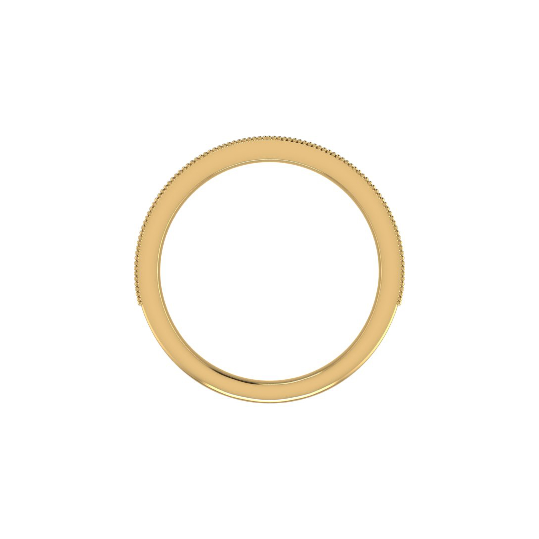 18K Yellow Gold Alexandria Pave Band