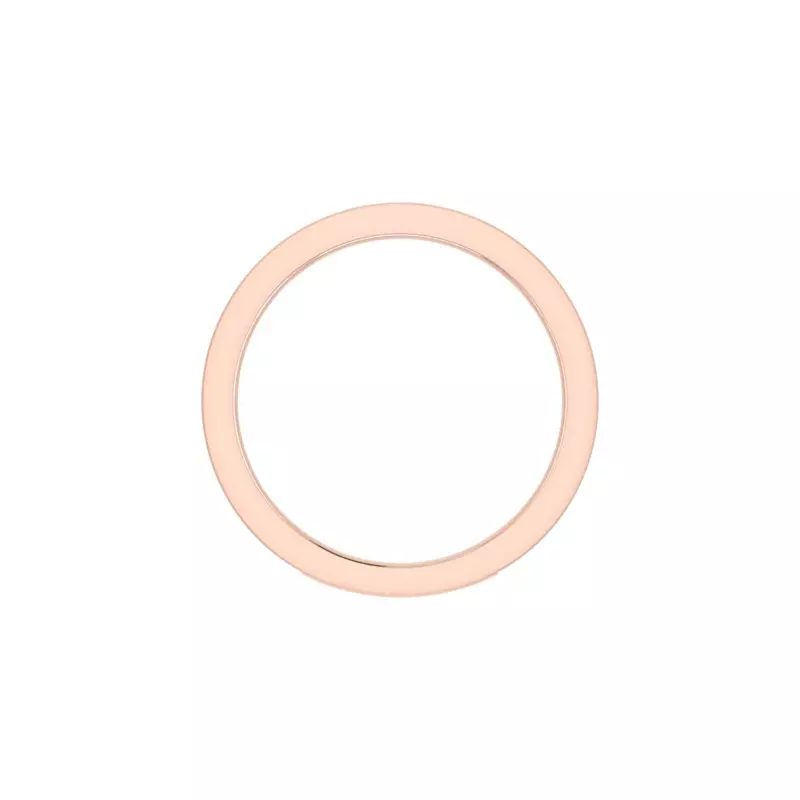 14K Rose Gold Sutton Pave Band