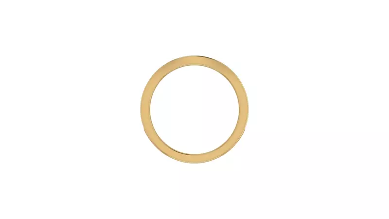 14K Yellow Gold Harlow Pave Band