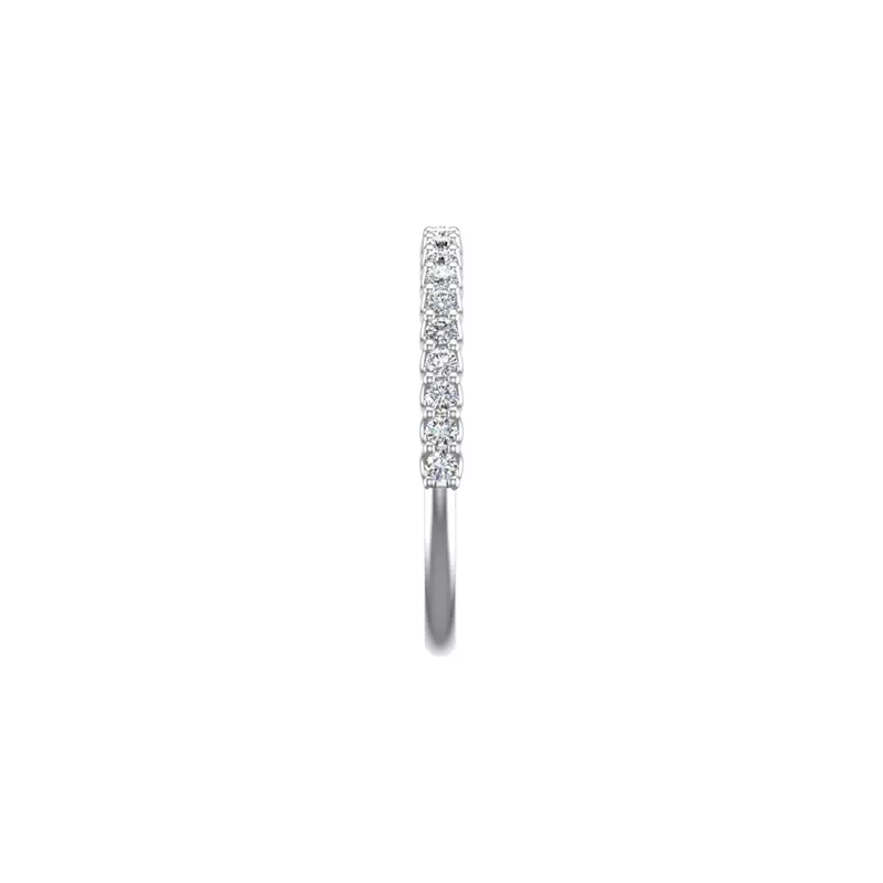 14K White Gold Makayla Pave Band