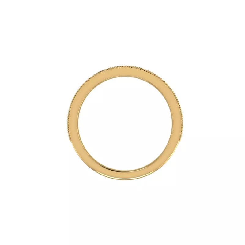 18K Yellow Gold Heidi Pave Band