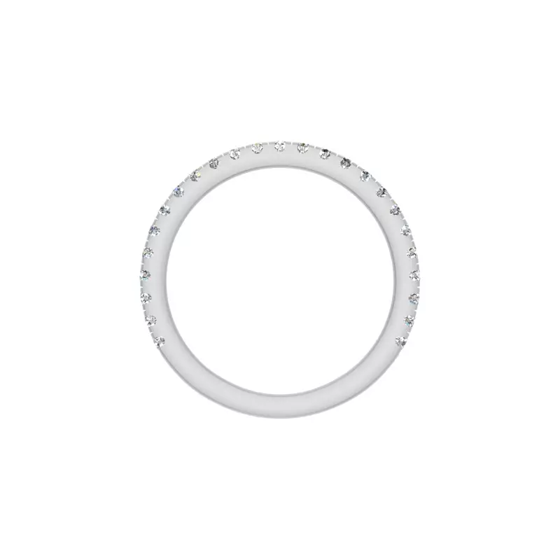 Platinum Evelynn Pave Band