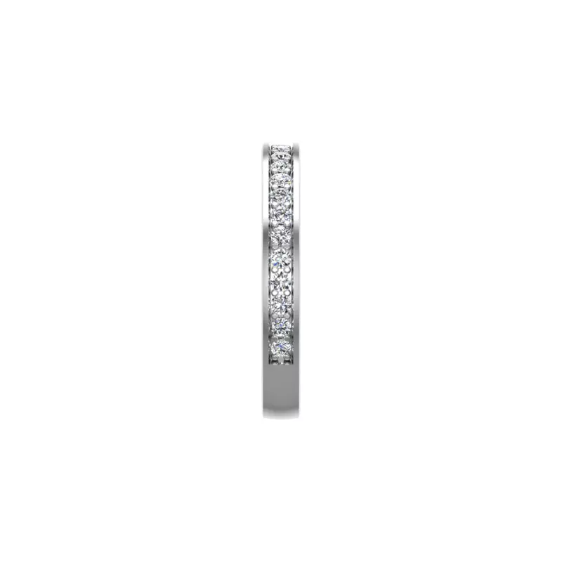 14K White Gold Brynn Pave Band