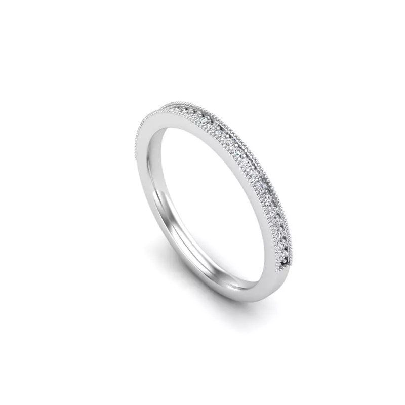Platinum Lola Pave Band