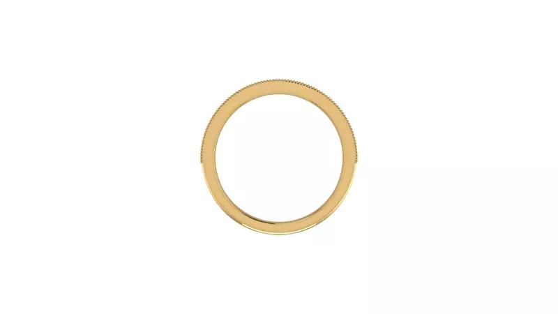 14K Yellow Gold Blair Pave Band