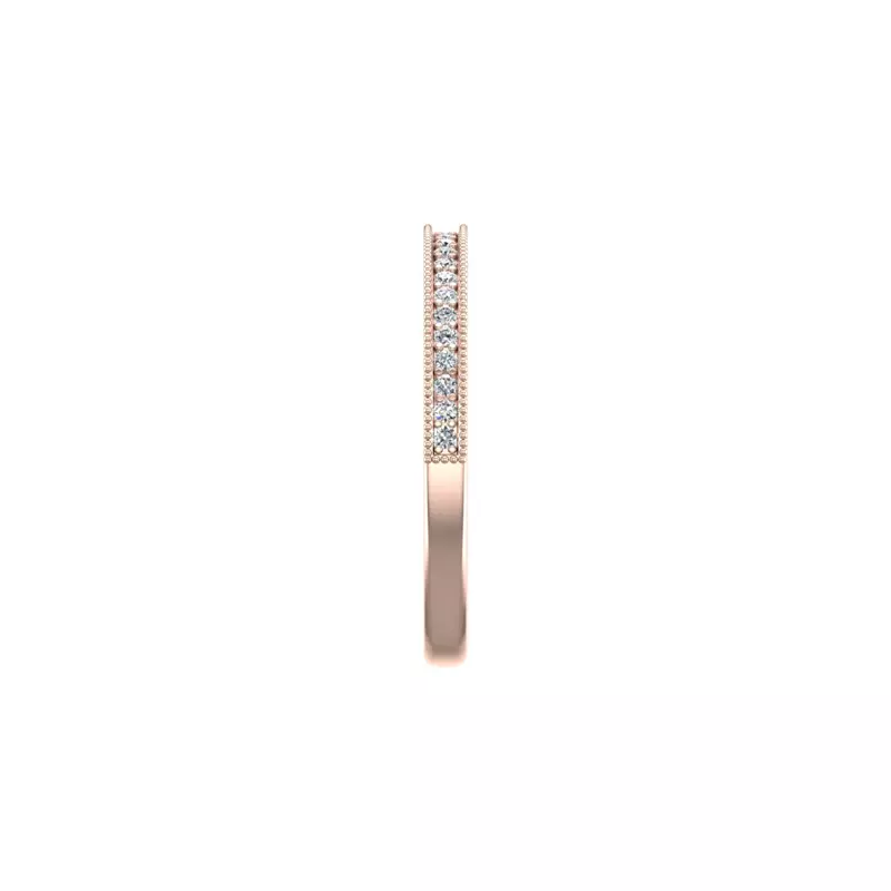 14K Rose Gold Kaylani Pave Band