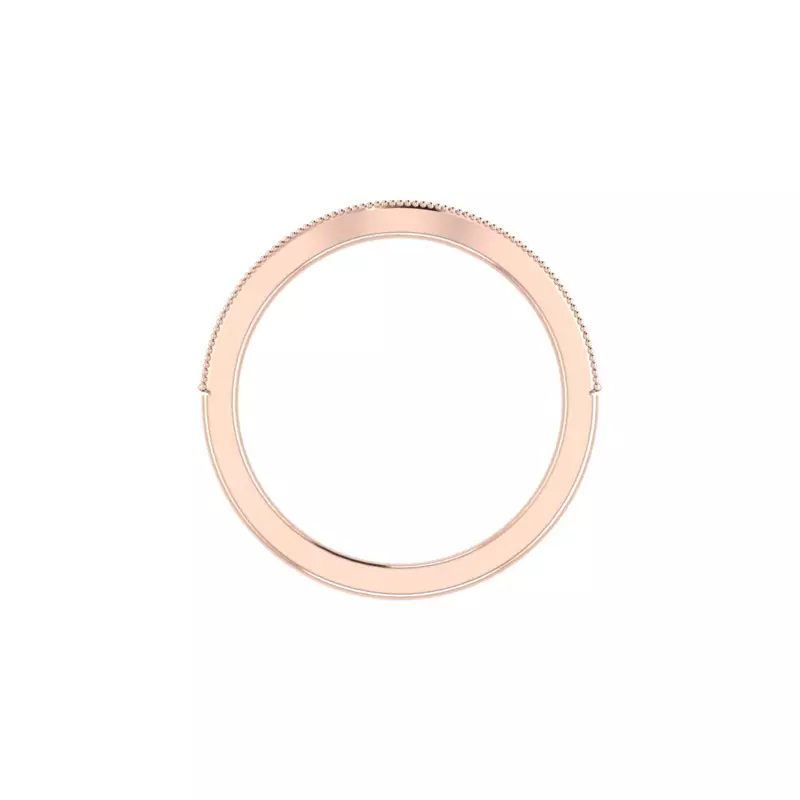14K Rose Gold Ava Pave Band