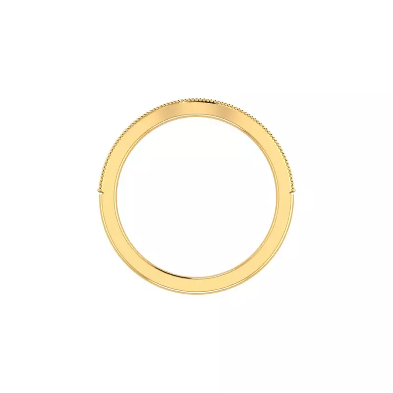 14K Yellow Gold Ava Pave Band