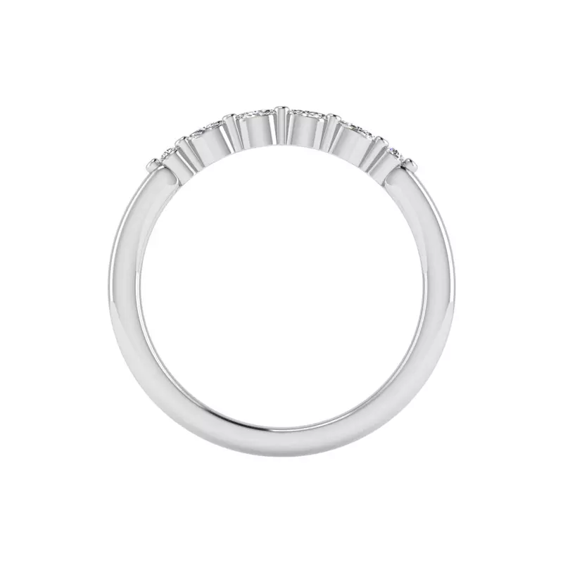 14K White Gold Nyla Pave Band