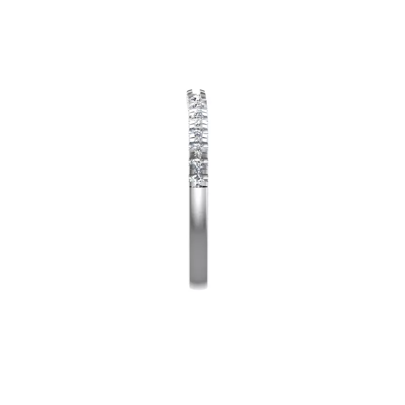 14K White Gold Raegen Pave Band