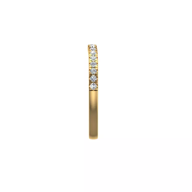 18K Yellow Gold Raegen Pave Band