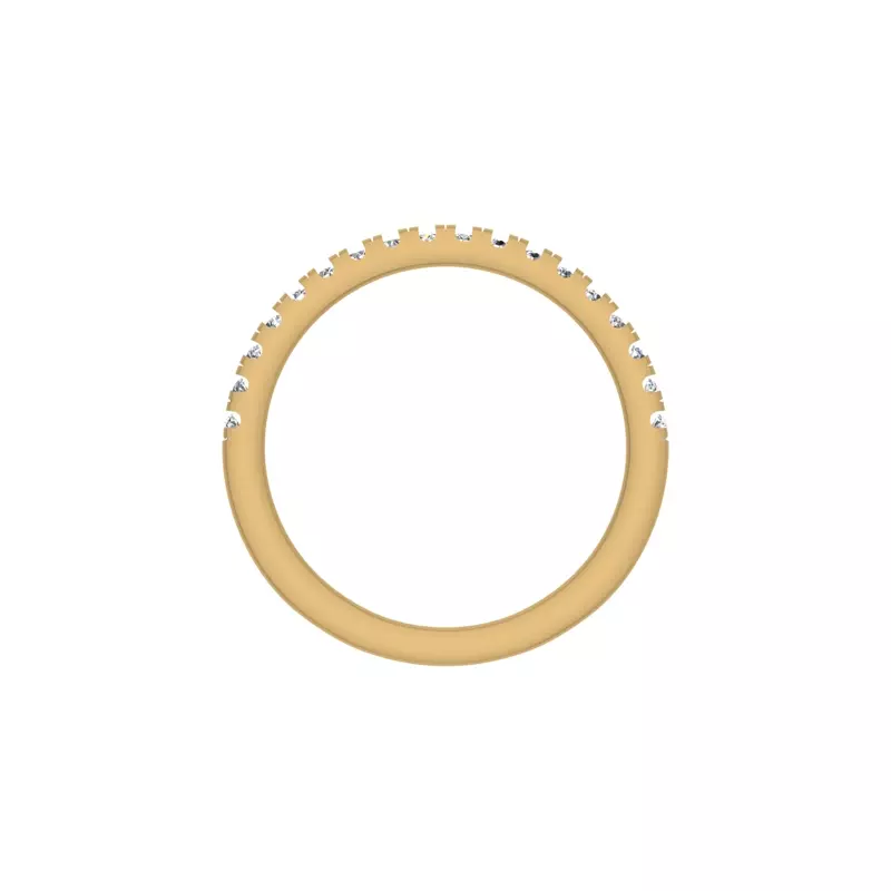 18K Yellow Gold Raegen Pave Band
