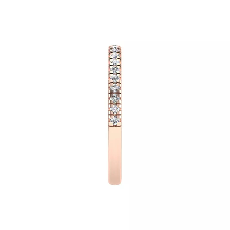 14K Rose Gold Anaya Pave Band