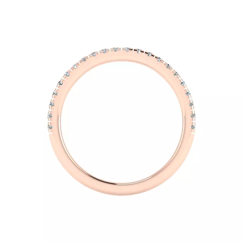 14K Rose Gold Anaya Pave Band