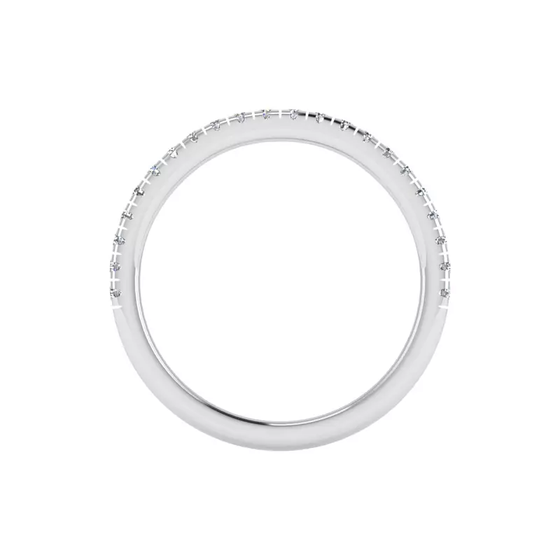 14K White Gold Anaya Pave Band