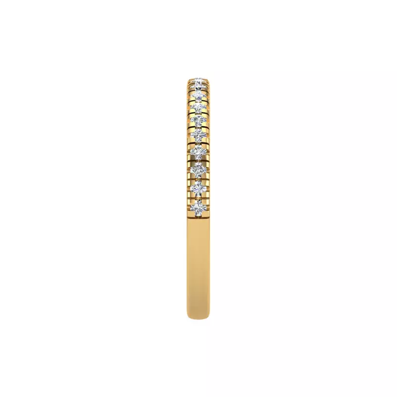 18K Yellow Gold Anaya Pave Band