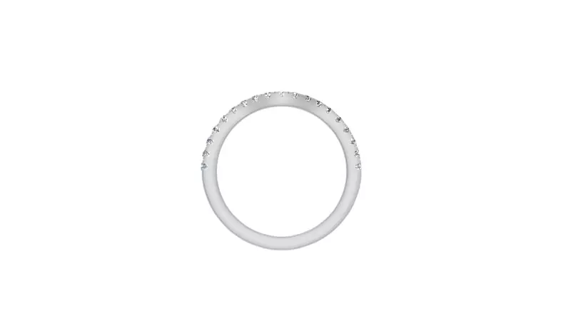 18K White Gold Londyn Pave Band