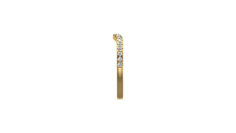18K Yellow Gold Londyn Pave Band