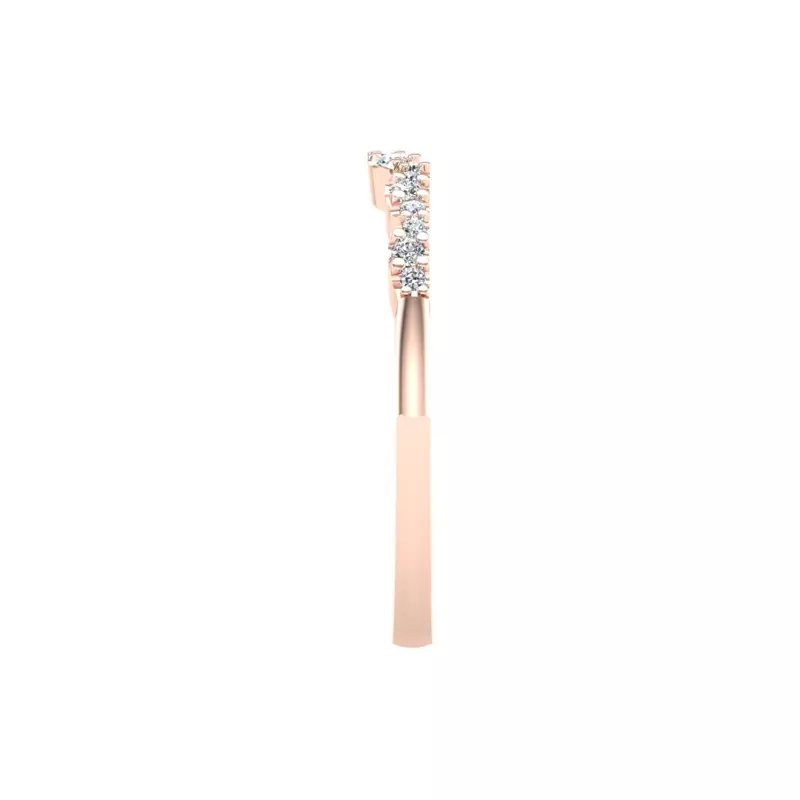 14K Rose Gold Samara Pave Band