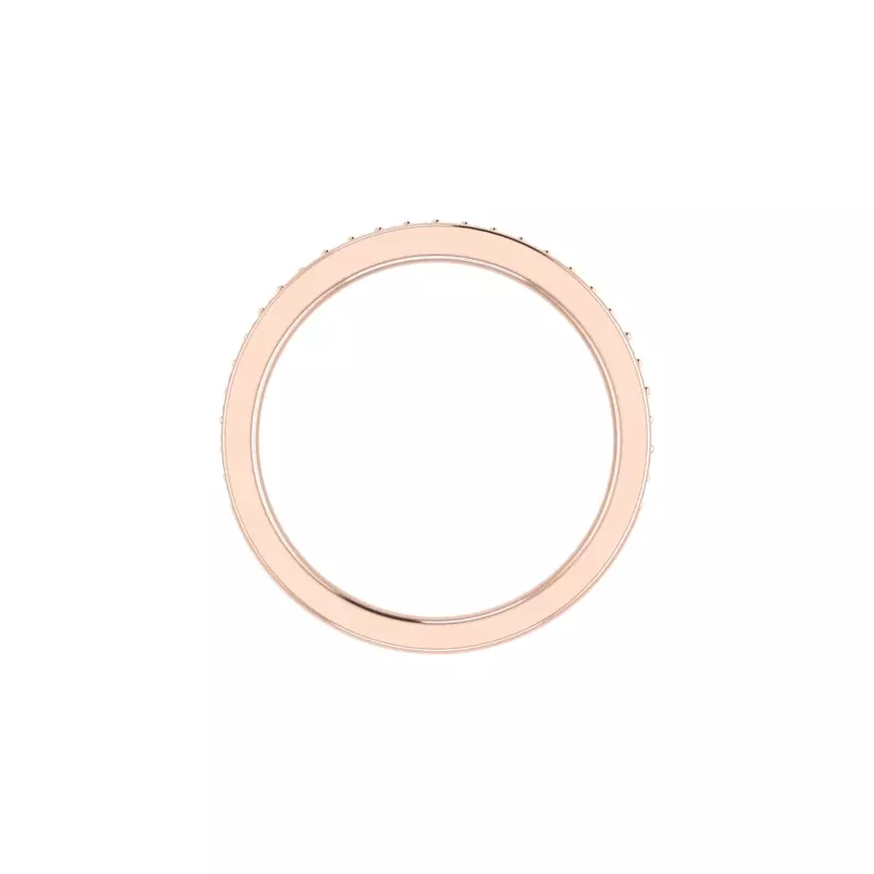 14K Rose Gold Ainsley Pave Band