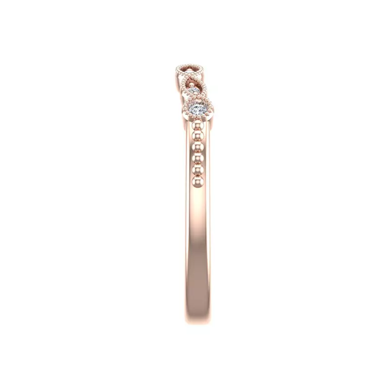 14K Rose Gold Camilla Pave Band