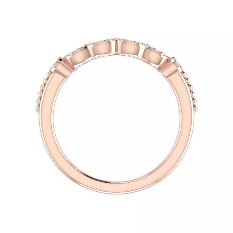 14K Rose Gold Camilla Pave Band