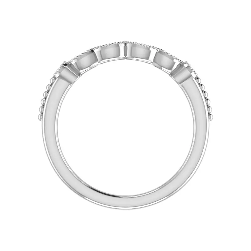 14K White Gold Camilla Pave Band