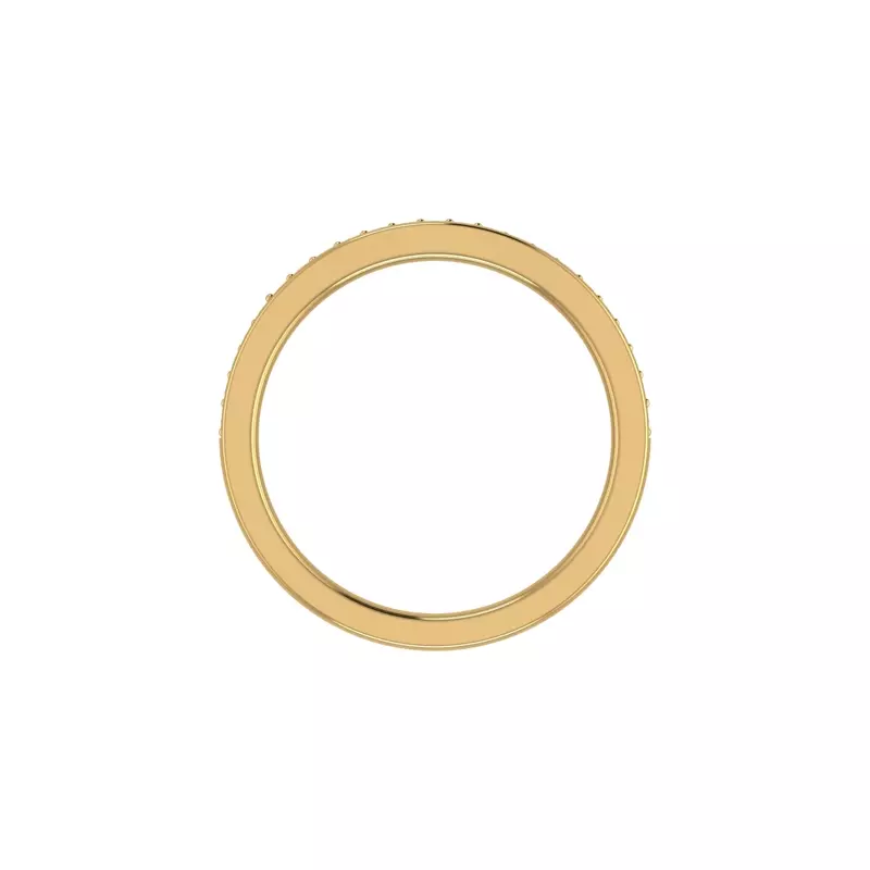18K Yellow Gold Emersyn Pave Band