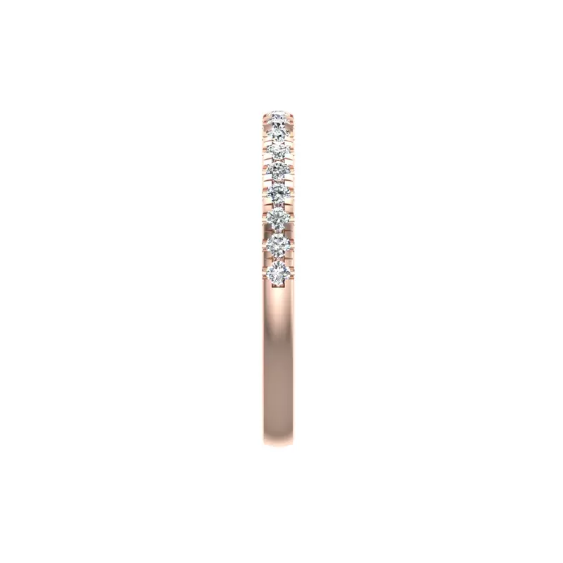 14K Rose Gold Julianna Pave Band