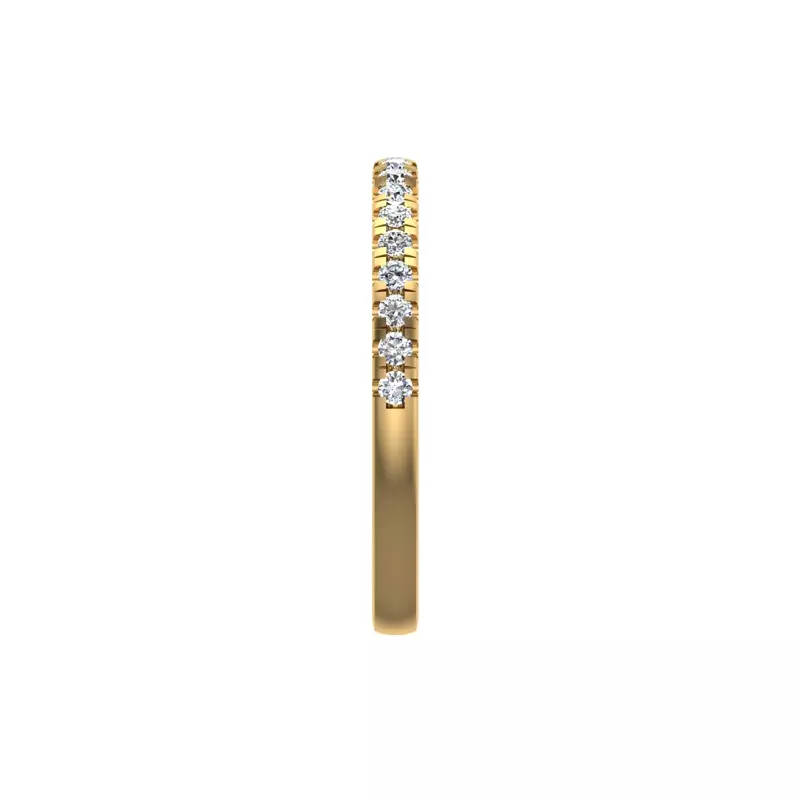 18K Yellow Gold Julianna Pave Band
