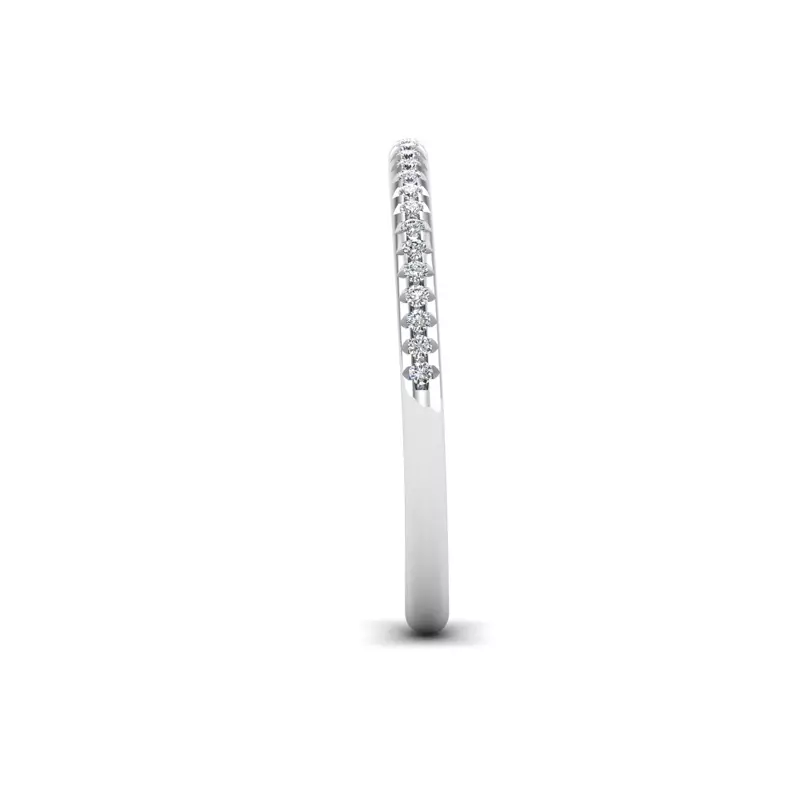 14K White Gold Adelynn Pave Band
