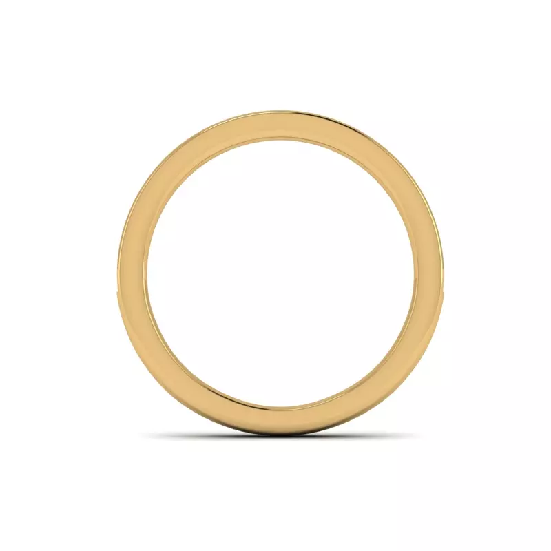 14K Yellow Gold Wren Pave Band