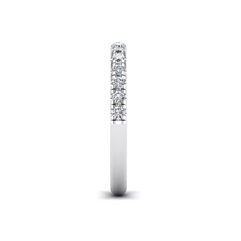18K White Gold Amora Pave Band