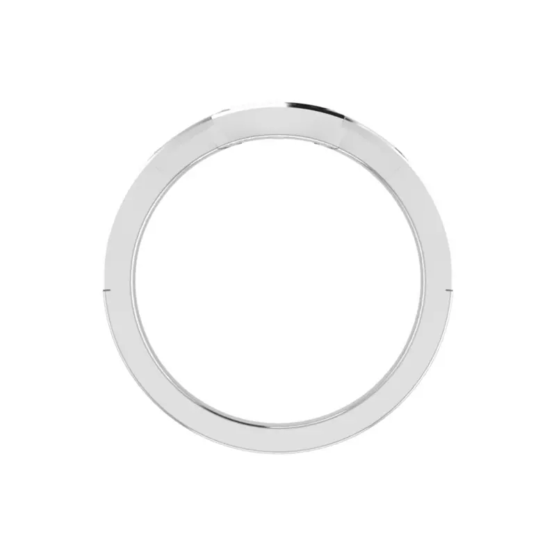 14K White Gold Elle Pave Band