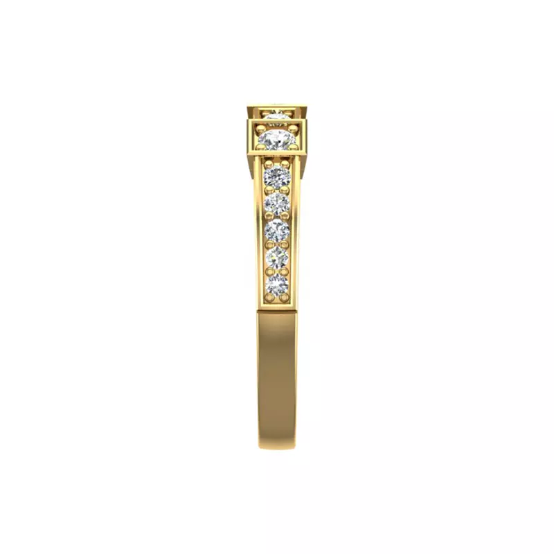 14K Yellow Gold Everlee Pave Band