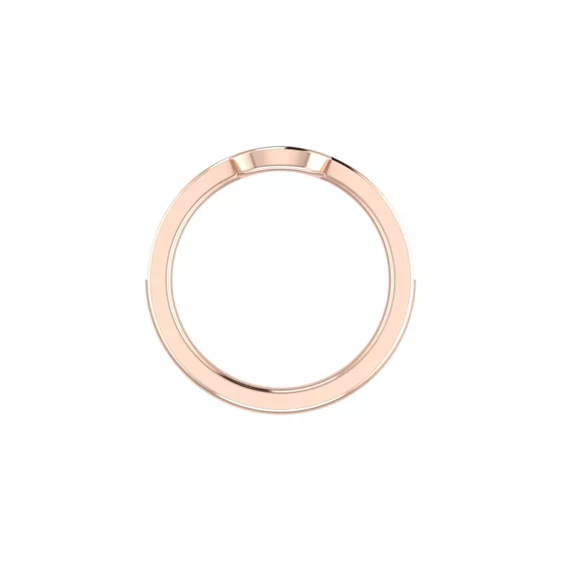 14K Rose Gold Jazlyn Pave Band