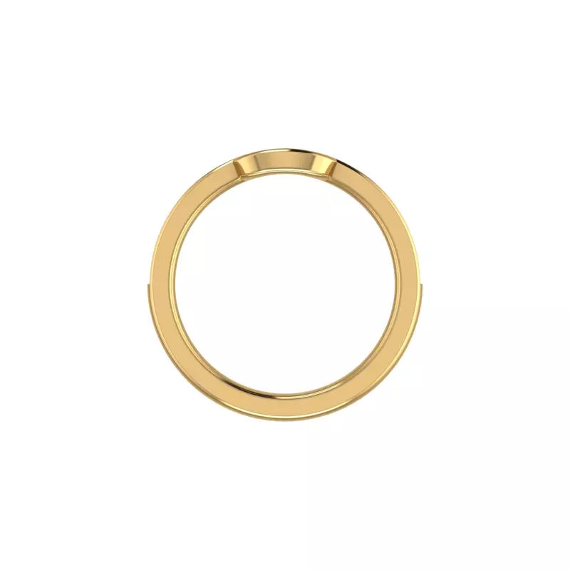 18K Yellow Gold Jazlyn Pave Band