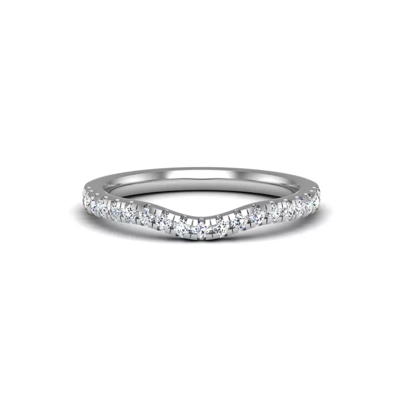 14K White Gold Lorelei Pave Band