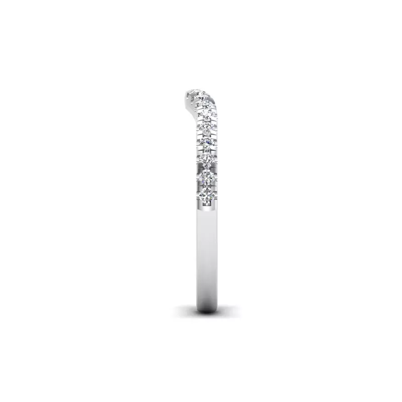 14K White Gold Lorelei Pave Band