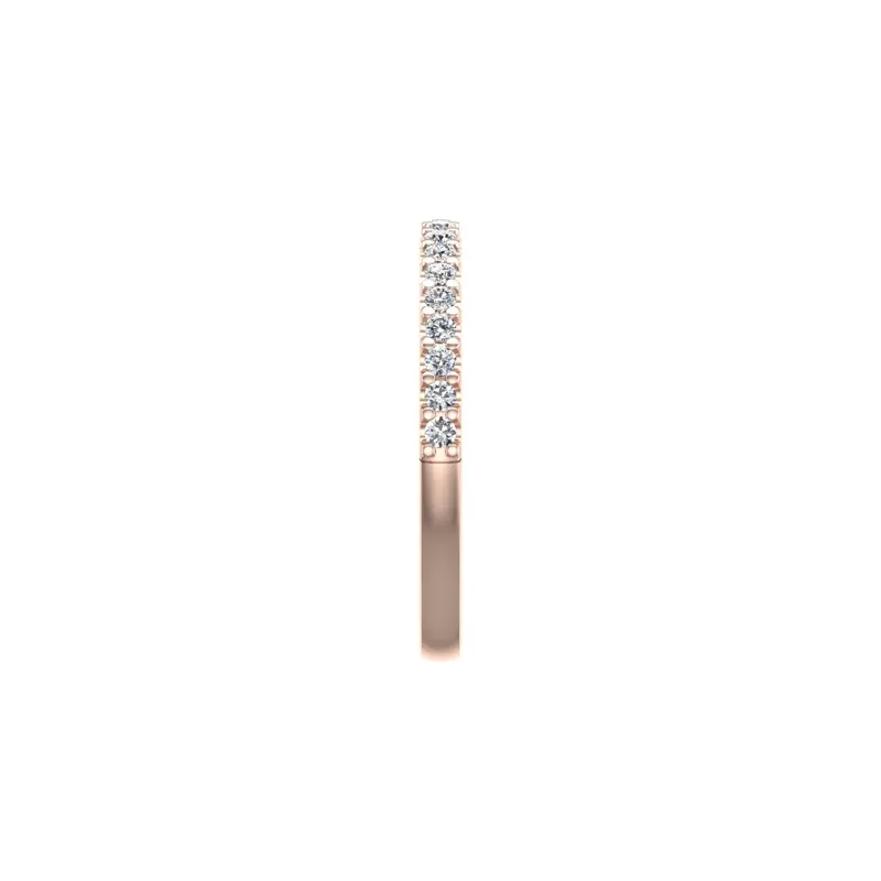14K Rose Gold Rosie Pave Band